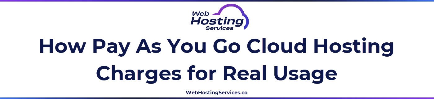 This section explains how usage based cloud hosting charges for compute time, storage consumed and outbound data transfer, plus optional managed services like databases, load balancers and caching layers.