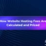 How Website Hosting Fees Are Calculated and Priced