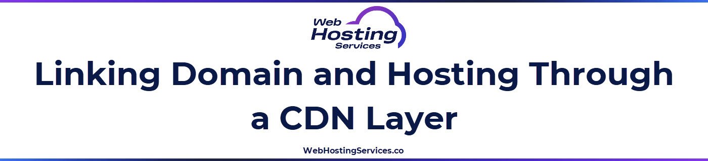 This section explains how DNS can point a domain to a CDN or proxy provider, which then forwards traffic to the origin hosting server.