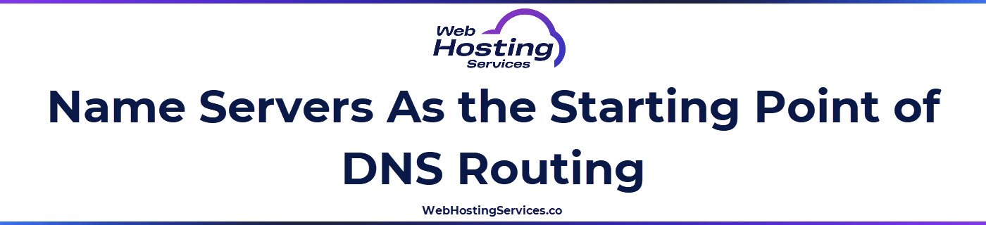 This section explains that name servers tell DNS resolvers which provider is authoritative for a domain so the resolver can fetch the correct DNS records.