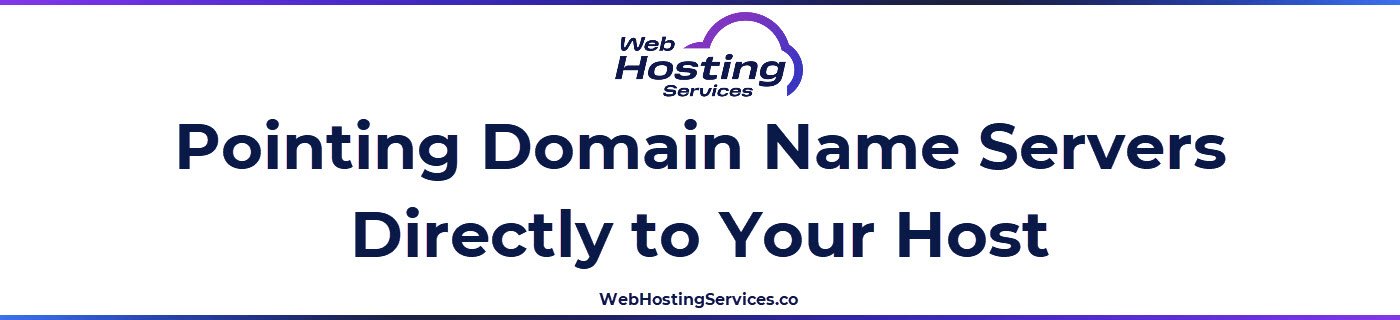 This section explains how to copy name servers from your hosting provider and paste them into your registrar to delegate DNS to the host.