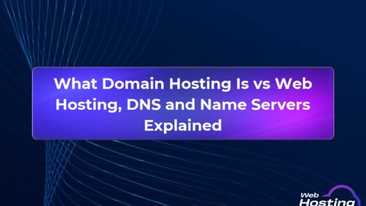 What Domain Hosting Is and How It Differs From Web Hosting