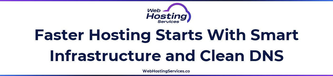 This section explains how hosting type, DNS configuration, and infrastructure choices can influence site speed and reliability.