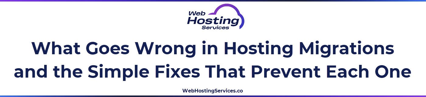 This section explains the most common mistakes made during hosting migrations including rushing DNS, skipping TTL reduction, cancelling old hosting too early and forgetting email records, with practical prevention steps for each.