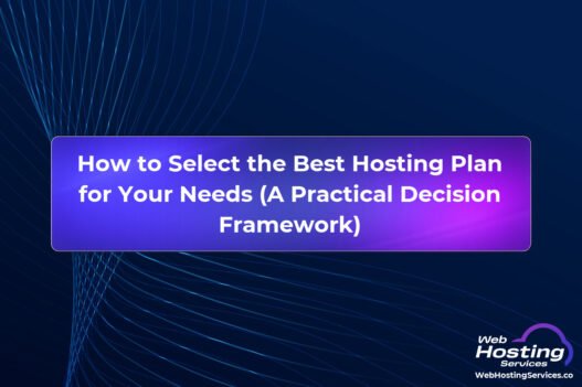 How to Select the Best Hosting Plan for Your Needs