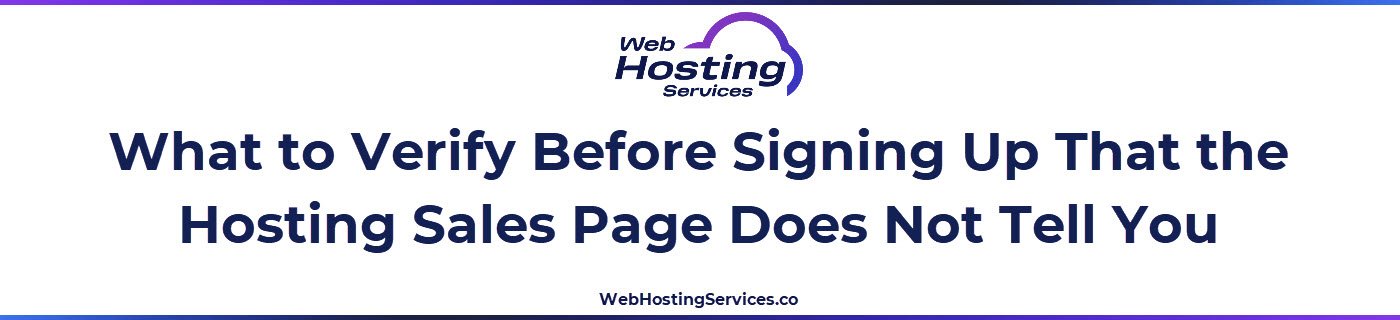 This section explains a practical pre-purchase checklist for evaluating any web hosting provider, covering email hosting, backups, SSL, staging environments, migration policies and account security.