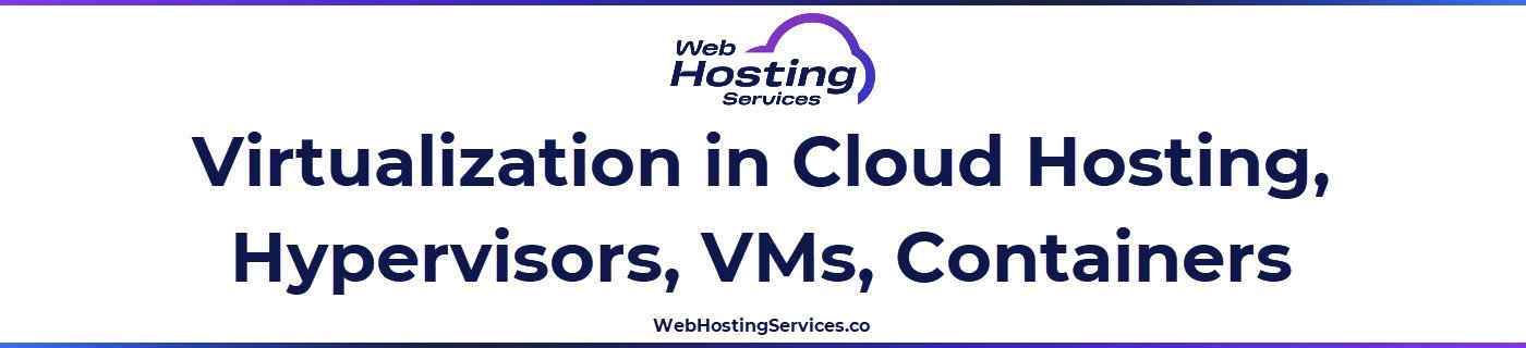 This section explains how virtualization powers cloud hosting using hypervisors, virtual machines and containers to create isolated, scalable compute resources on shared hardware.